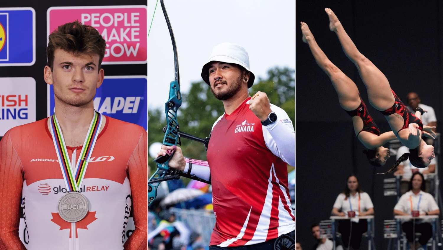 Team Canada: World Archery & Cycling Silver Medals – Weekend Update