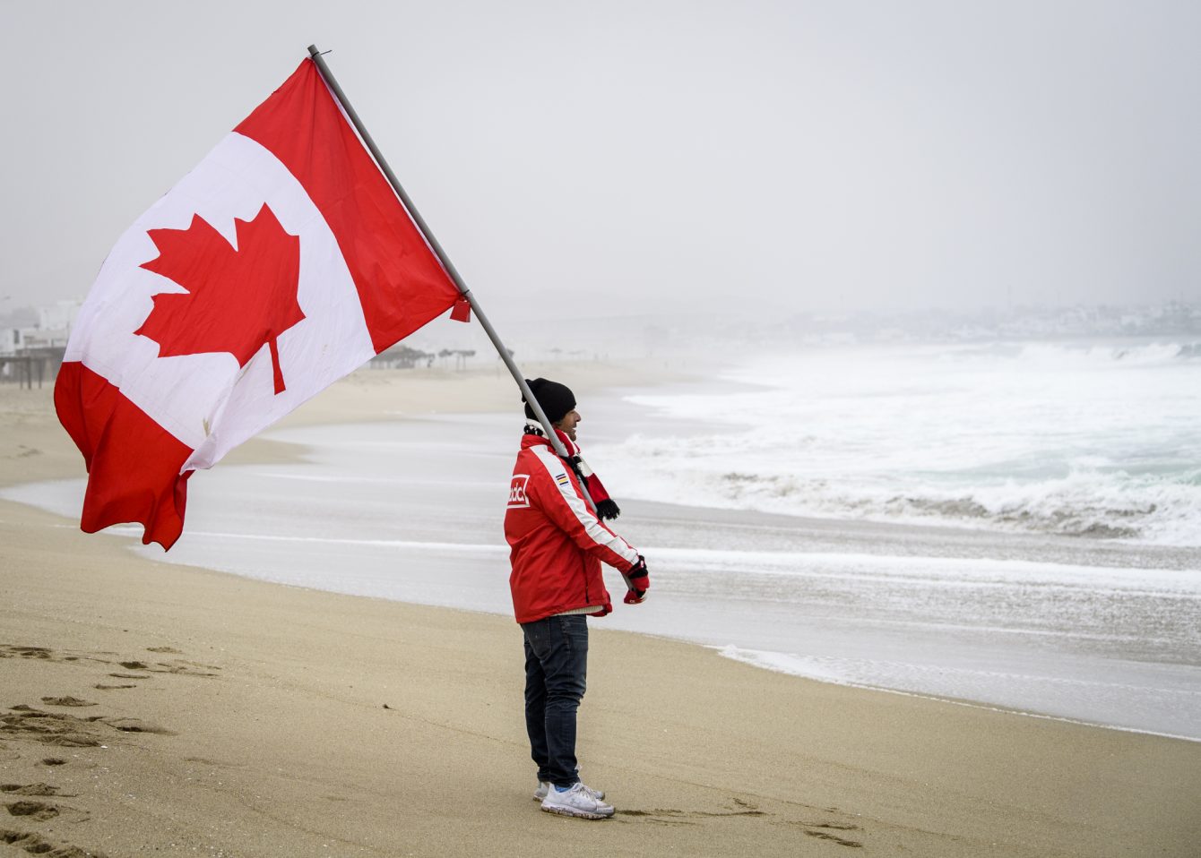 Drapeau Canada Vague