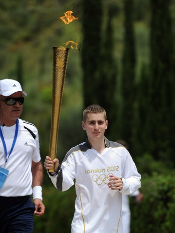 2012 Olympic flame