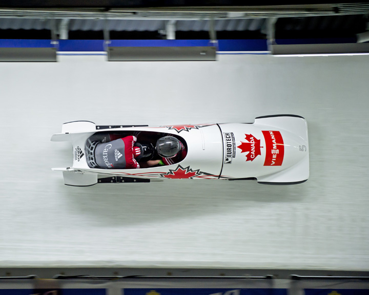 Photo du COC : David McColm, Bobsleigh Canada Skeleton