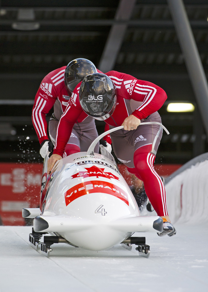 Photo du COC : David McColm, Bobsleigh Canada Skeleton