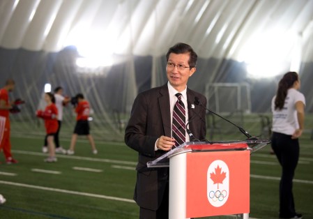 Michael Chan, ministre du Tourisme, de la Culture et du Sport Photo du COC : Jenna Muirhead-Gould