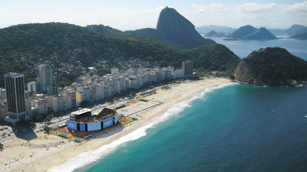 Les Canadiens premiers à fouler le sable de Rio