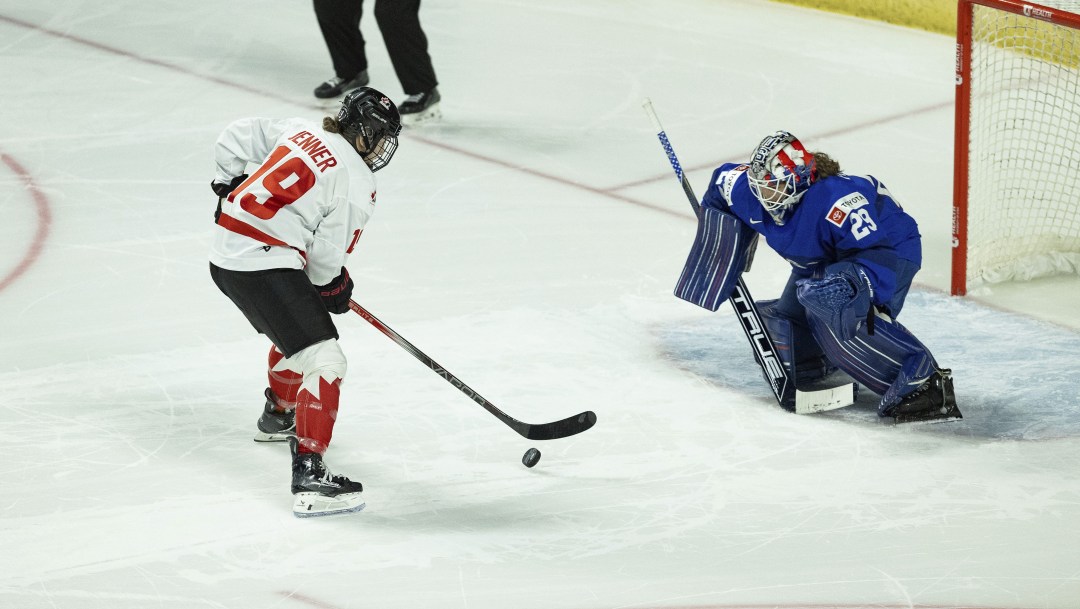 Brianne Jenner en échappée.