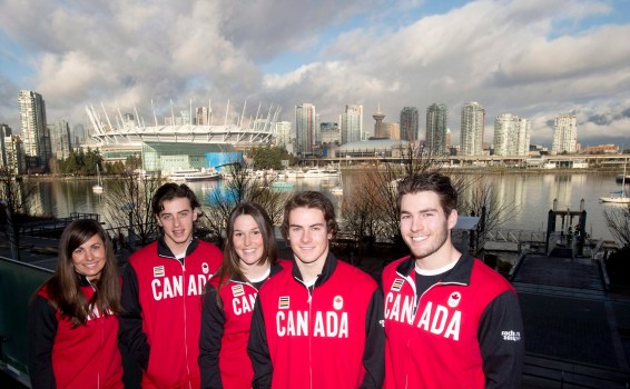 Maelle Ricker Mark McMorris Spencer O'Brien Sebastien Toutant Chris Robanske Maëlle Ricker, Mark McMorris, Spencer O'Brien, Sébastien Toutant, Chris Robanske