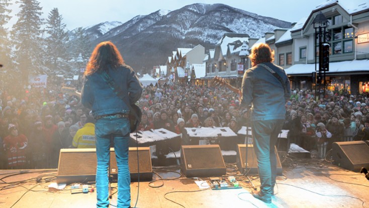 COC Block Party Banff January 11 2014 Photo par Roger Witney – Peak Photography, Banff.