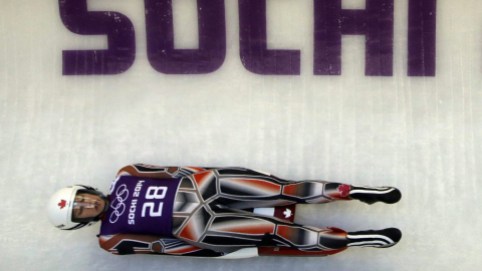 Alex Gough Sochi Olympics Luge Women Alex Gough / Presse Canadiene