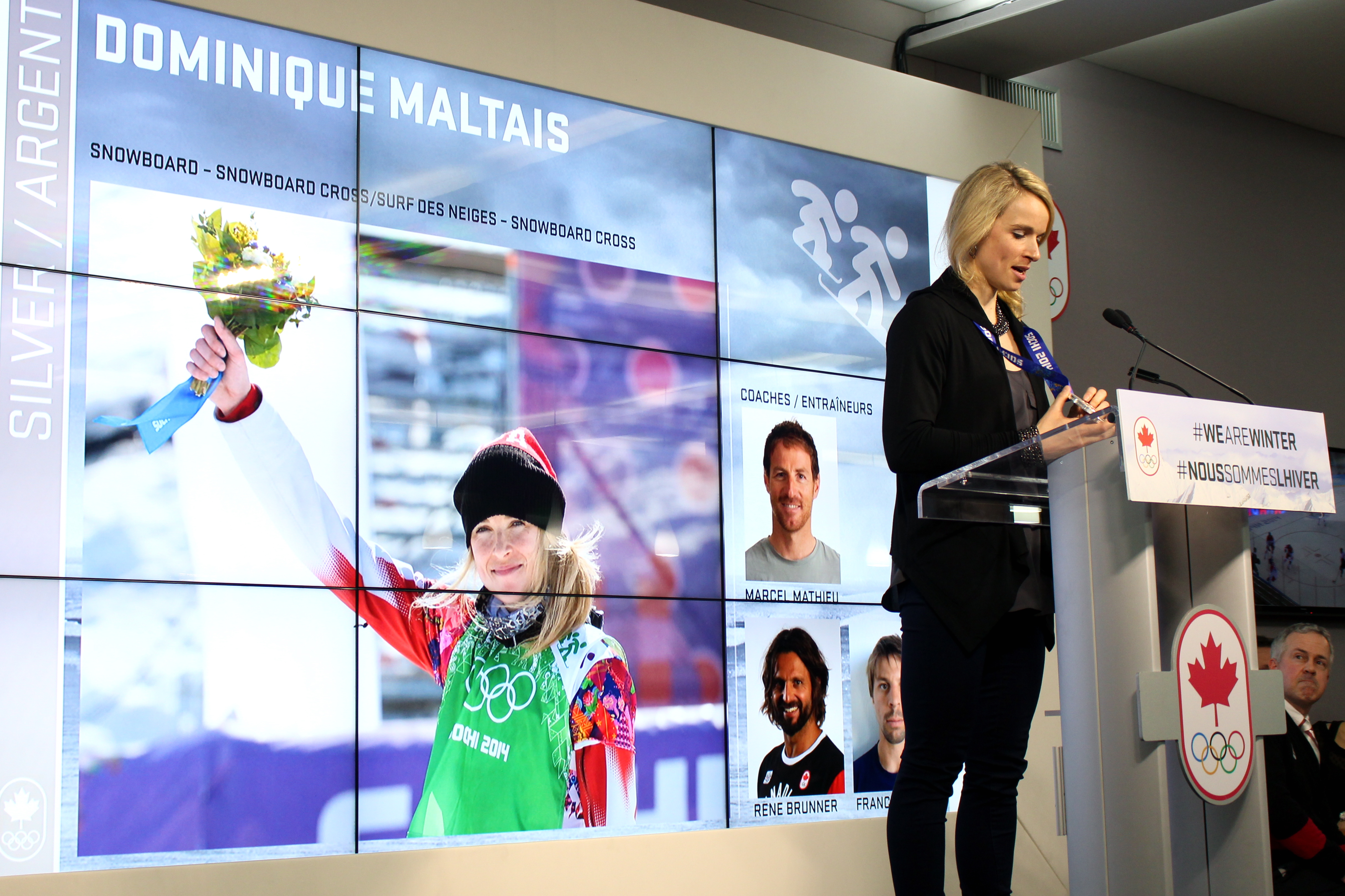 Célébration des médaillés