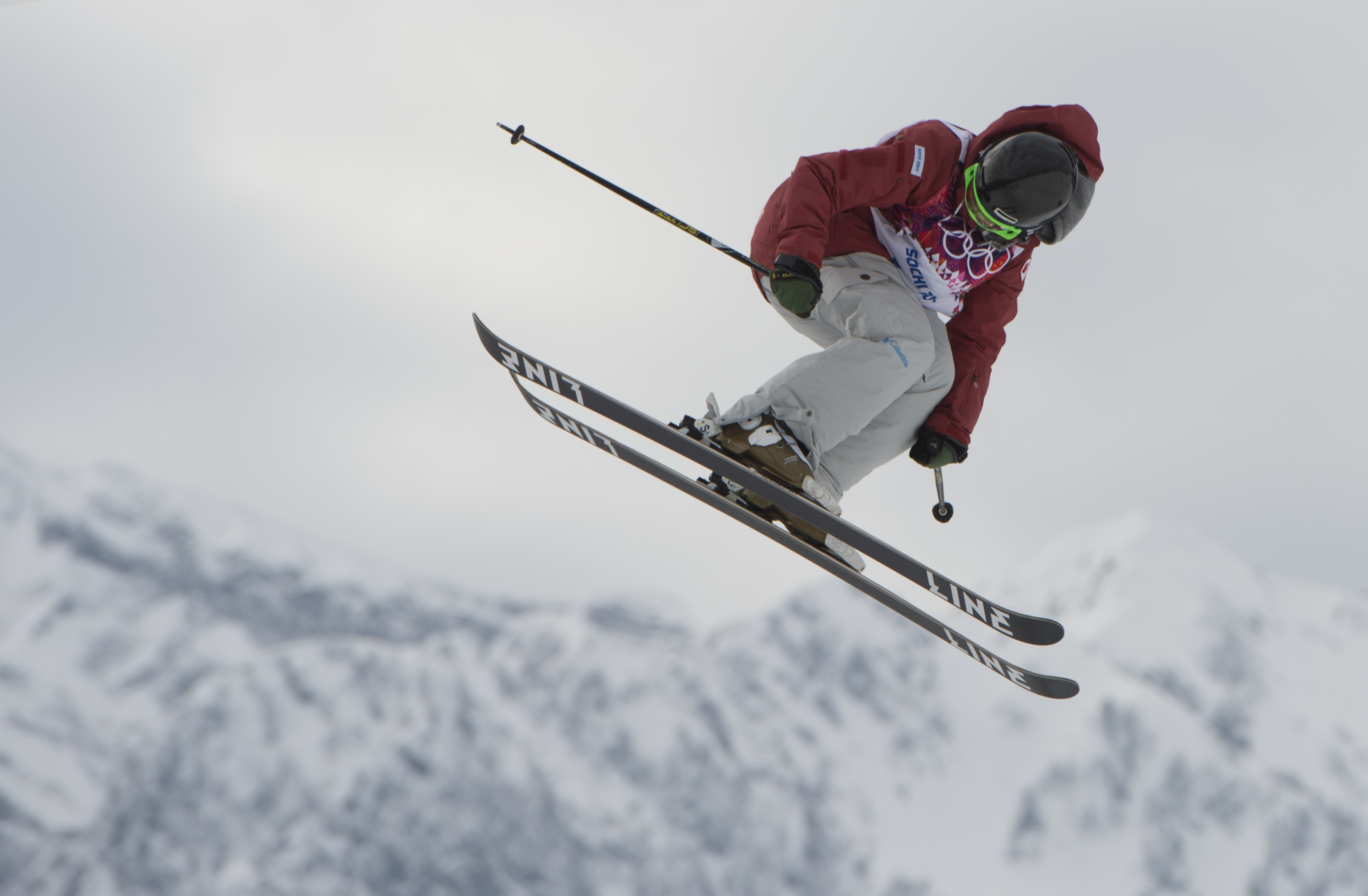 Ski acrobatique - slopestyle