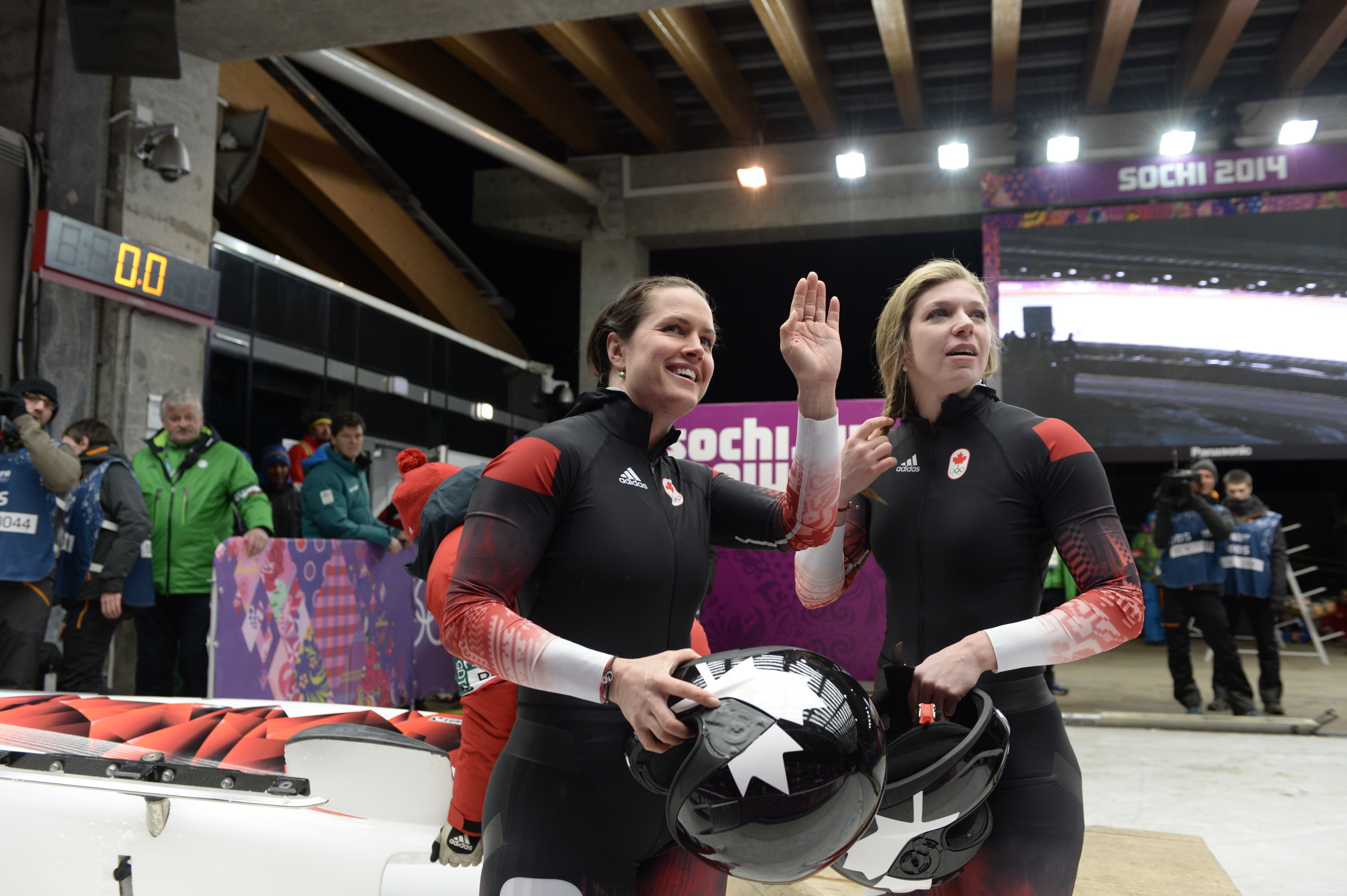 Jennifer Ciochetti et Chelsea Valois