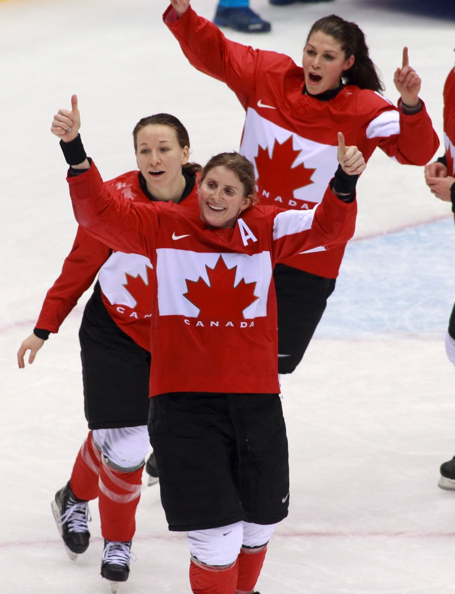 hockey féminin canada olympique - hockey sur glace féminin