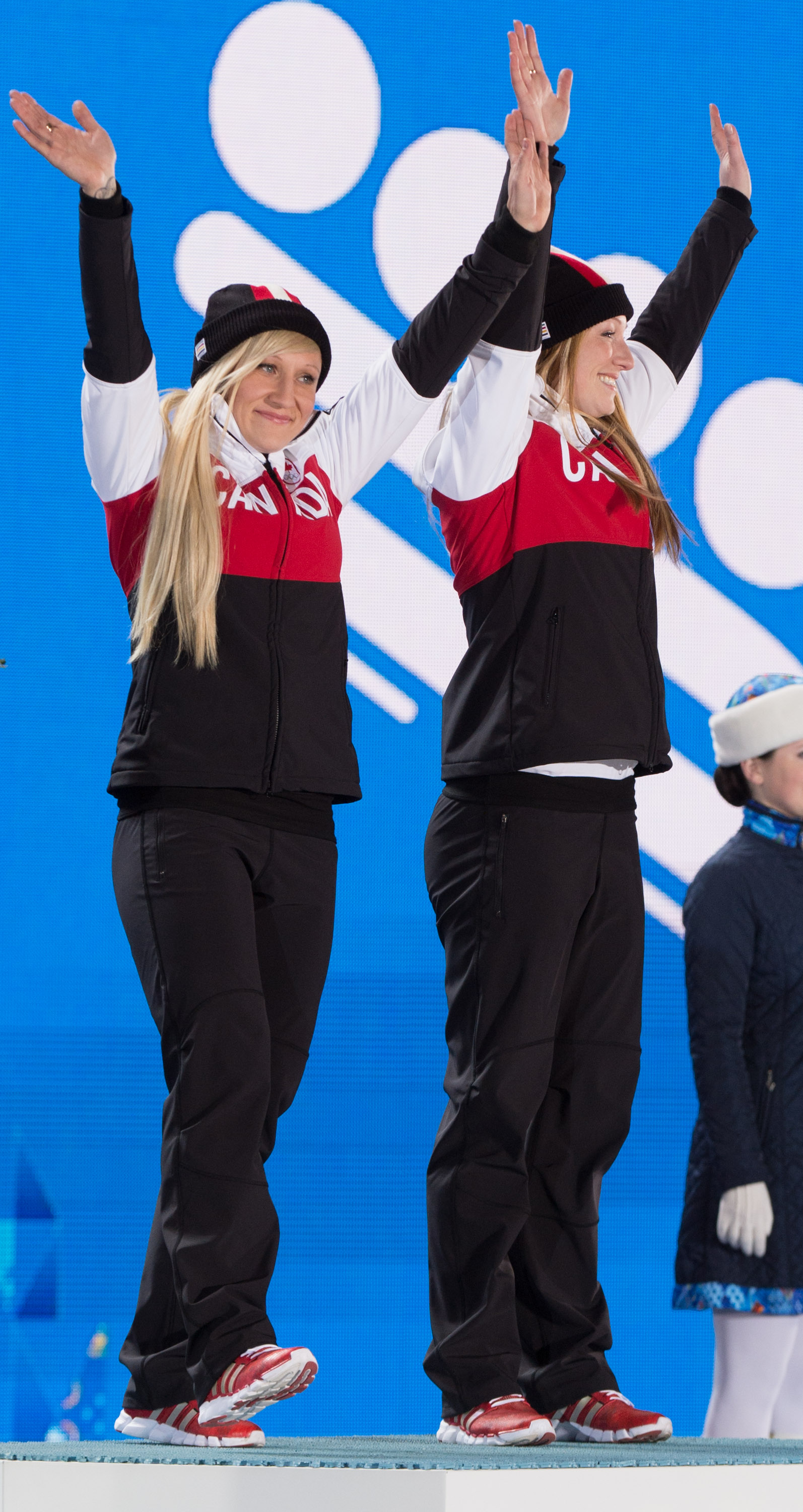 Kaillie Humphries et Heather Moyse