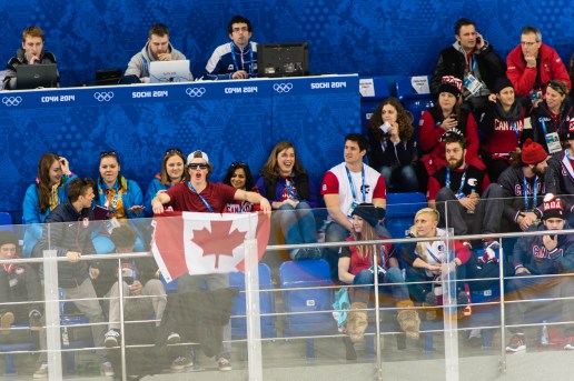 L’équipe olympique canadienne de hockey féminin