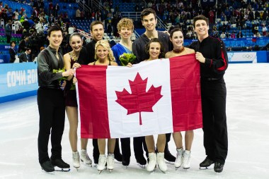 L’équipe olympique canadienne