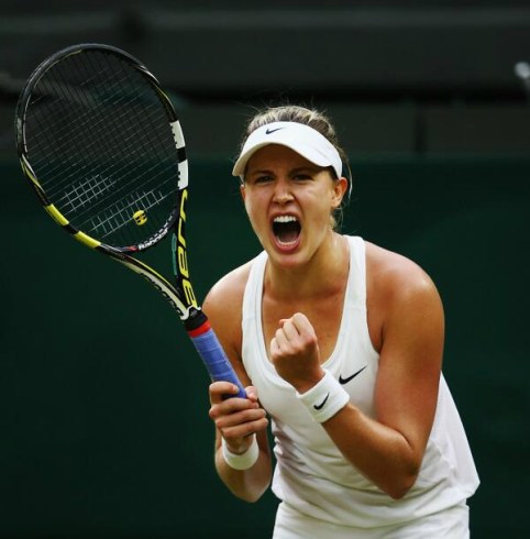 Eugenie Bouchard à Wimbledon 2014