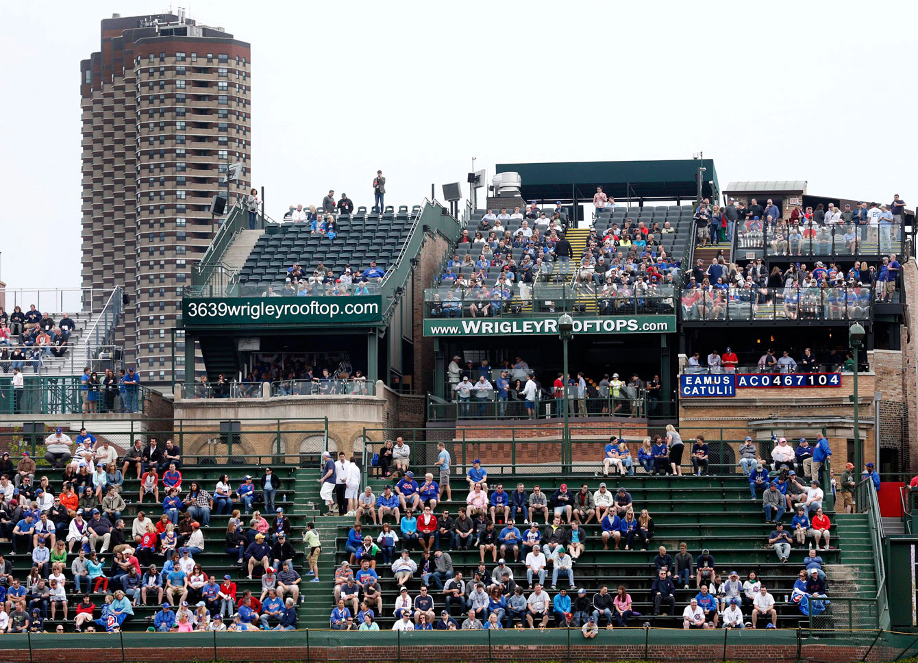 Wrigley Field. Photo : PC