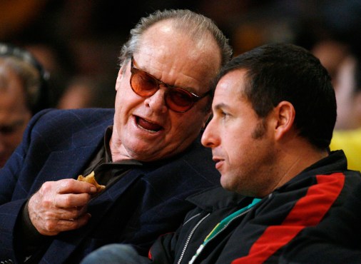 Jack Nicholson et Adam Sandler. Photo : PC