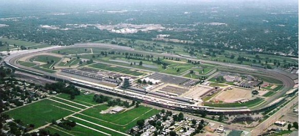 Ims_aerial Indianapolis Motor Speedway. Photo : PC