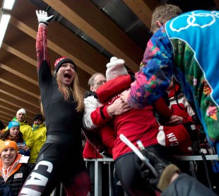 Kaillie Humphries et Heather Moyse ont gagné l'or à Sotchi, elles qui défendaient leur titre olympique.