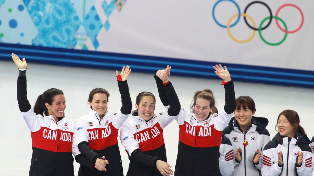 Marie-Ève Drolet, Jessica Hewitt, Marianne St-Gelais, Valérie Maltais