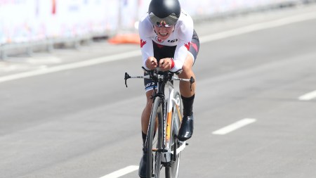 L’olympienne Jasmin Glaesser s’est emparée de la médaille d’argent en cyclisme sur route