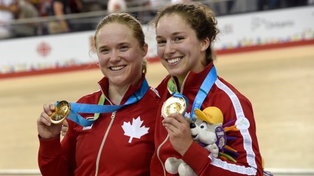 Monique Sullivan et Kate O'Brien - Cyclisme sure piste