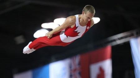 Keegan Soehn en action aux Jeux panaméricains de Toronto 2015.