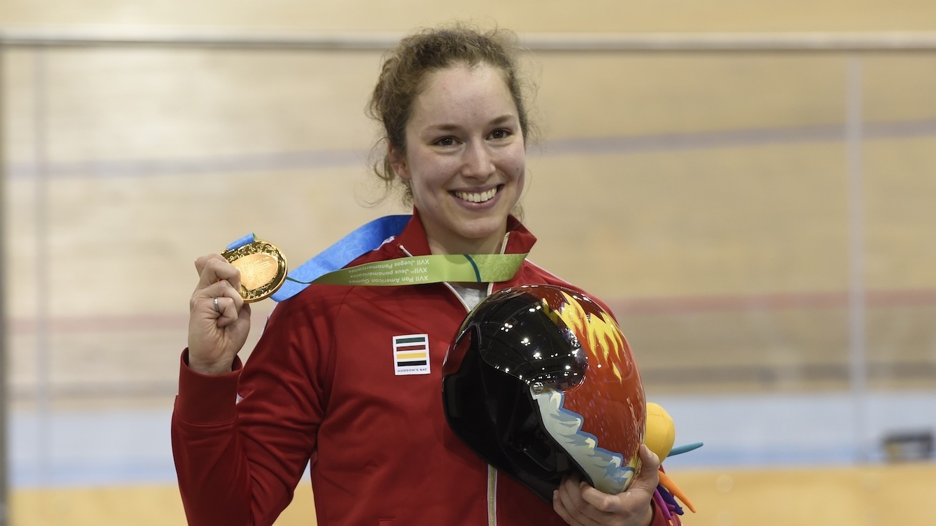 Keirin femmes - cyclisme sur piste. Photo par Jason Ransom