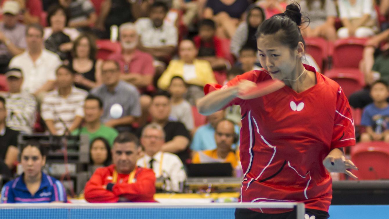 Tennis de table - L'équipe féminine