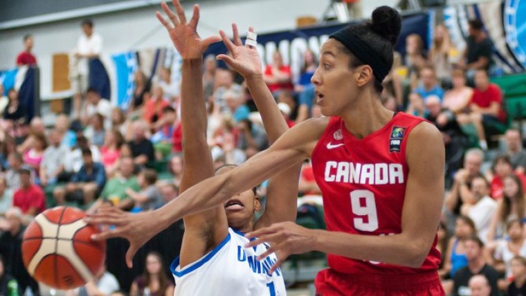 Miranda Ayim au Championnat des Amériques de 2015.