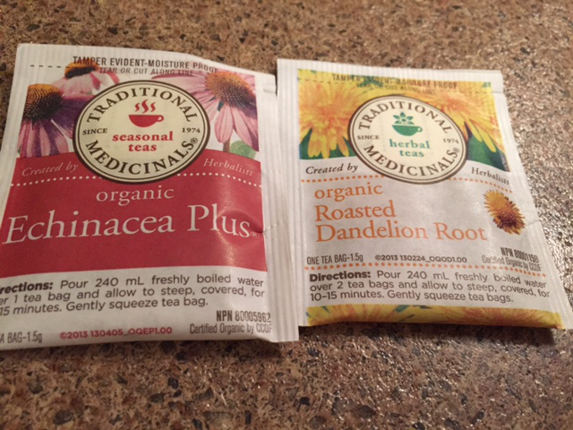 Thé à l’échinacée en prévention et thé à la racine de pissenlit à boire le matin pour un brin de détox