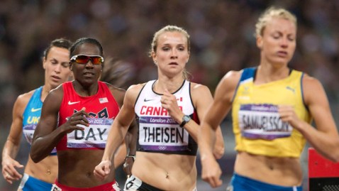 Brianne Theisen-Eaton aux Mondiaux d'athlétisme de 2015