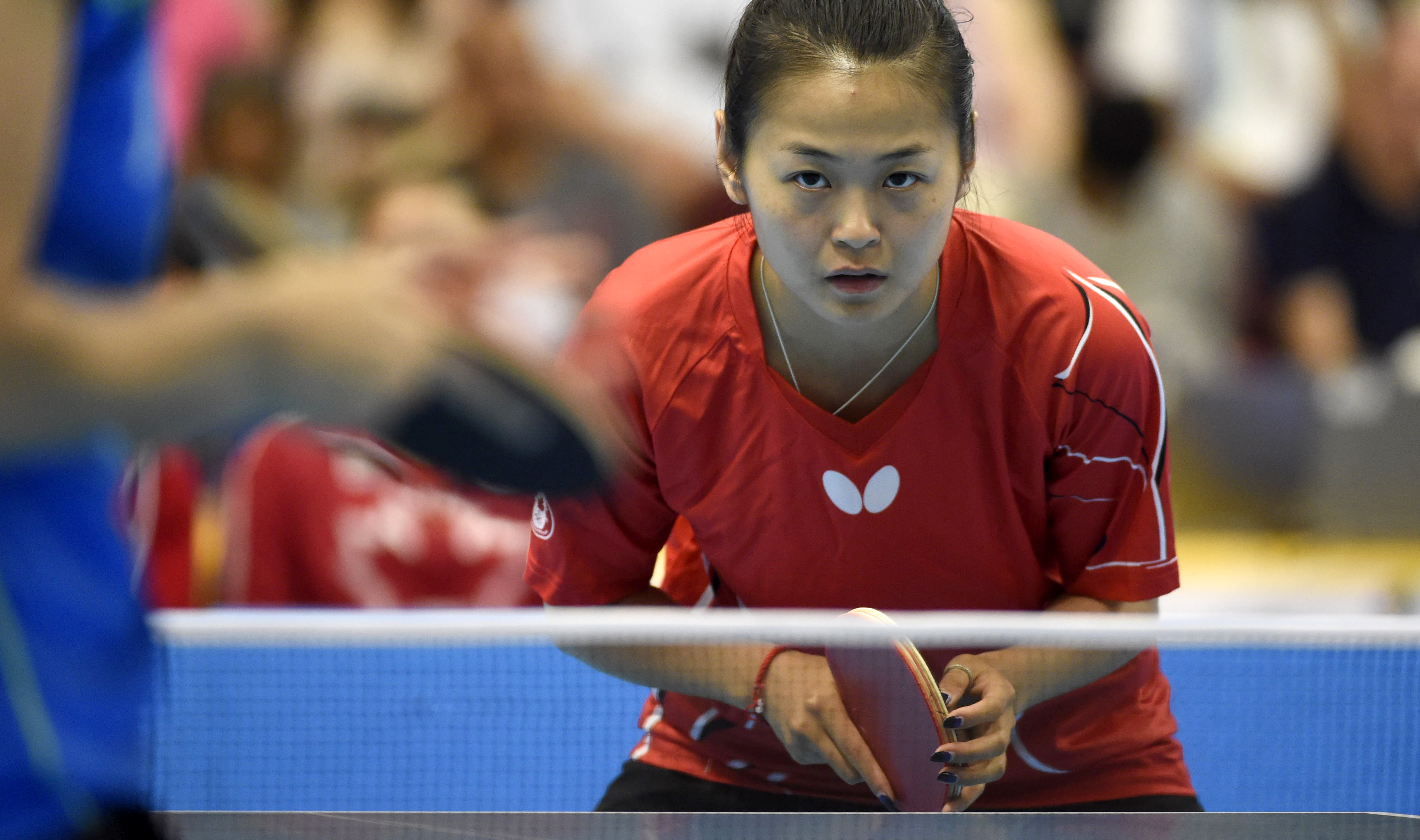 Mo Zhang aux Jeux panaméricains de Toronto, le 19 juillet 2016. Jeffrey Sze/COC
