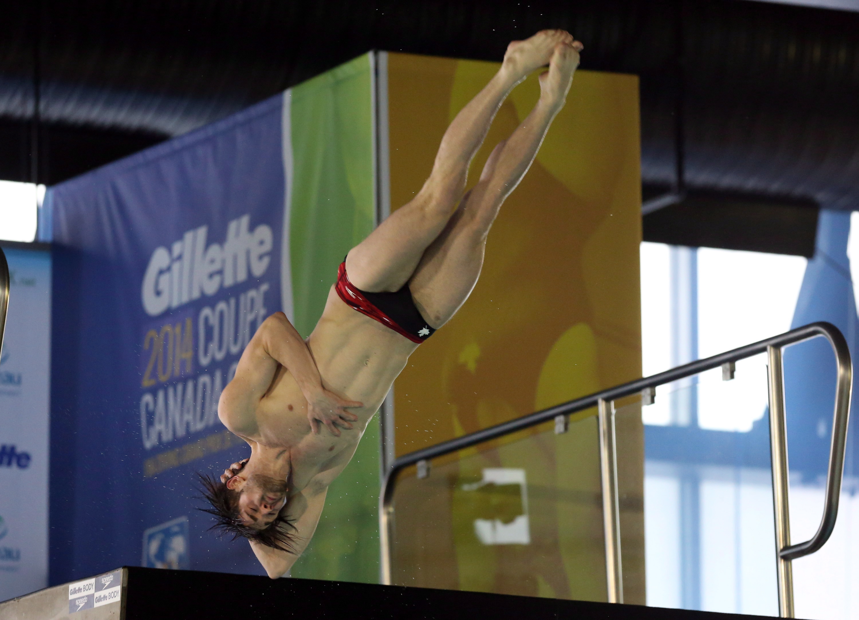 Maxim Bouchard à la Coupe Canada de Gatineau, le 3 mai 2014. THE CANADIAN PRESS/Fred Chartrand