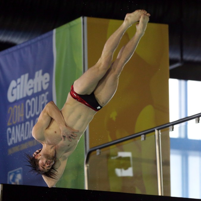 Maxim Bouchard à la Coupe Canada de Gatineau, le 3 mai 2014. THE CANADIAN PRESS/Fred Chartrand