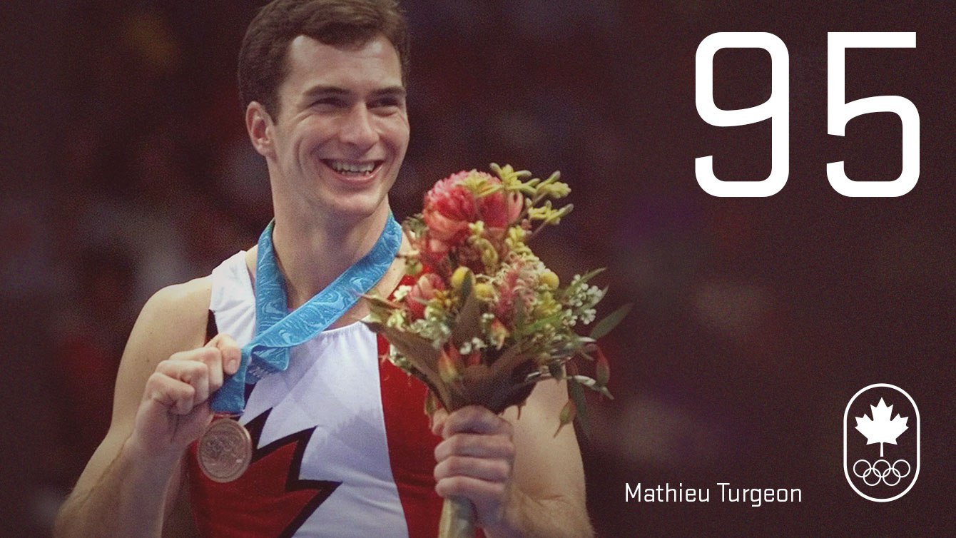 Jour 95 – Mathieu Turgeon: Sydney 2000, trampoline (bronze)