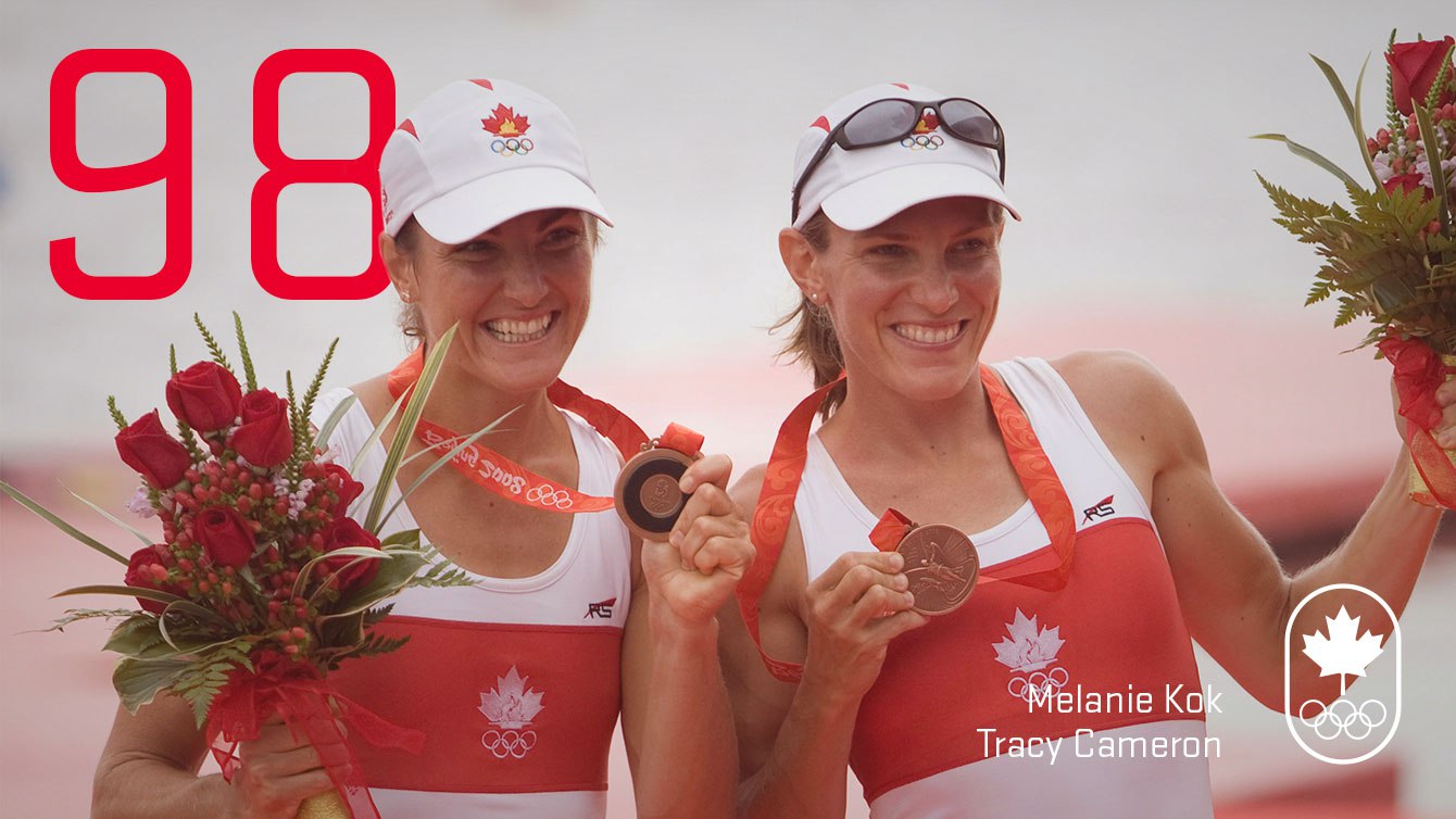 Jour 98 – Melanie Kok et Tracy Cameron: Beijing 2008, aviron (bronze)