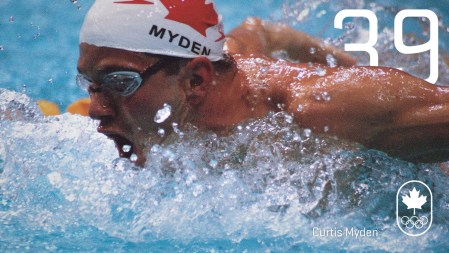 Jour 39 - Curtis Myden : Sydney 2000, natation (bronze)