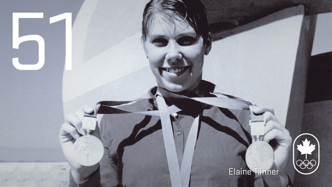 Jour 51 – Elaine Tanner: Mexico 1968, Natation (argent)