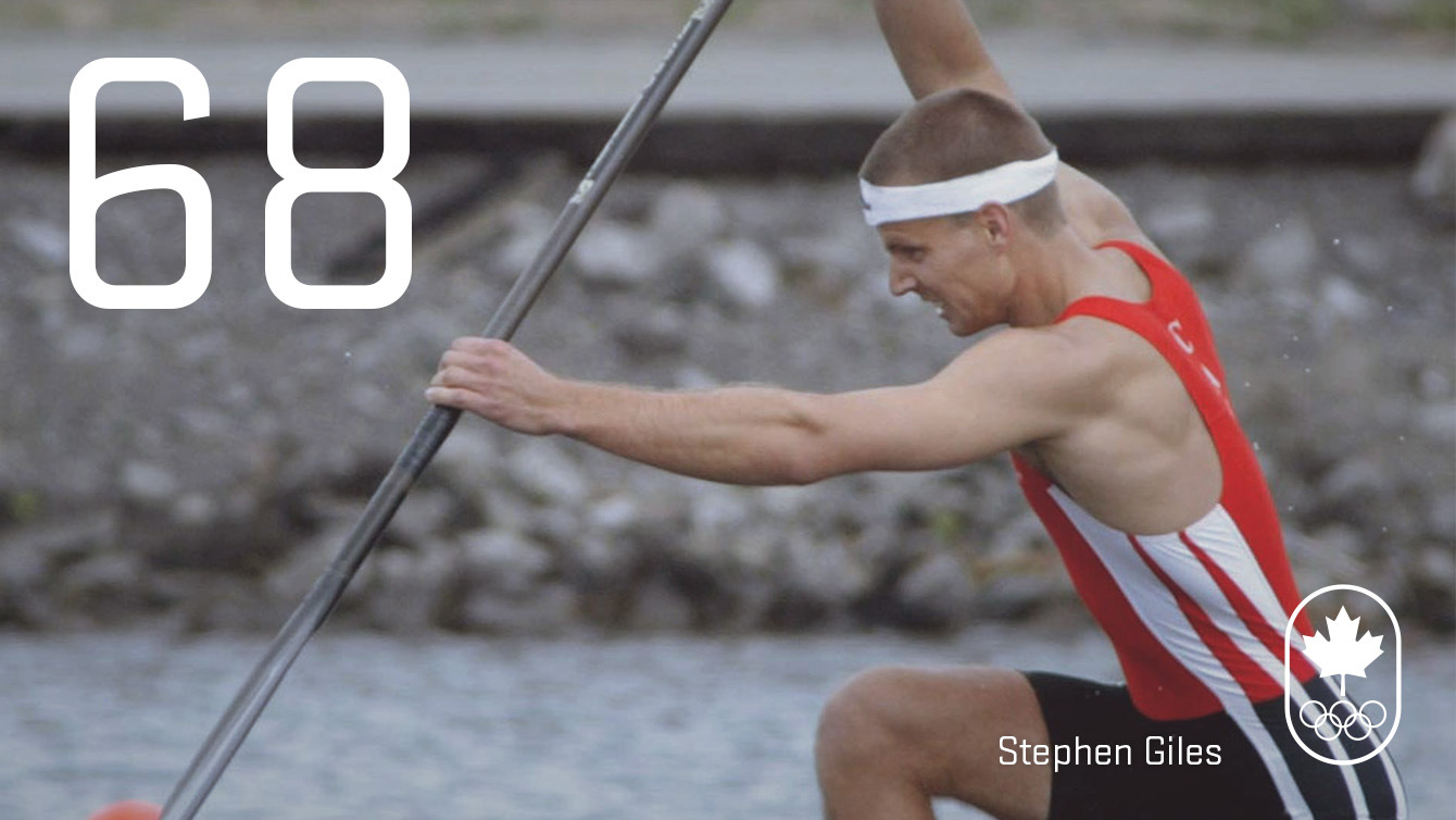 Jour 68 – Stephen Giles: Sydney 2000, sprint de canoë (bronze)