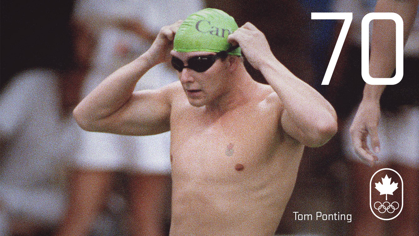 Jour 70 – Tom Ponting: Seoul 1988, natation (argent)