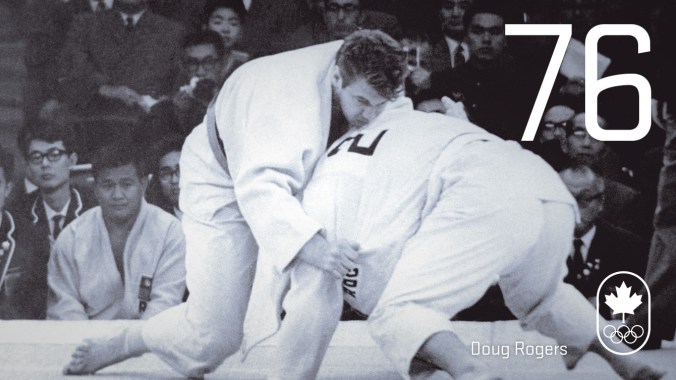 Jour 76 – Doug Rogers: Tokyo 1964, judo (argent)