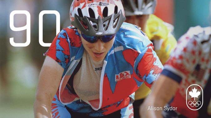 Jour 90 – Alison Sydor: Atlanta 1996, cyclisme (argent)