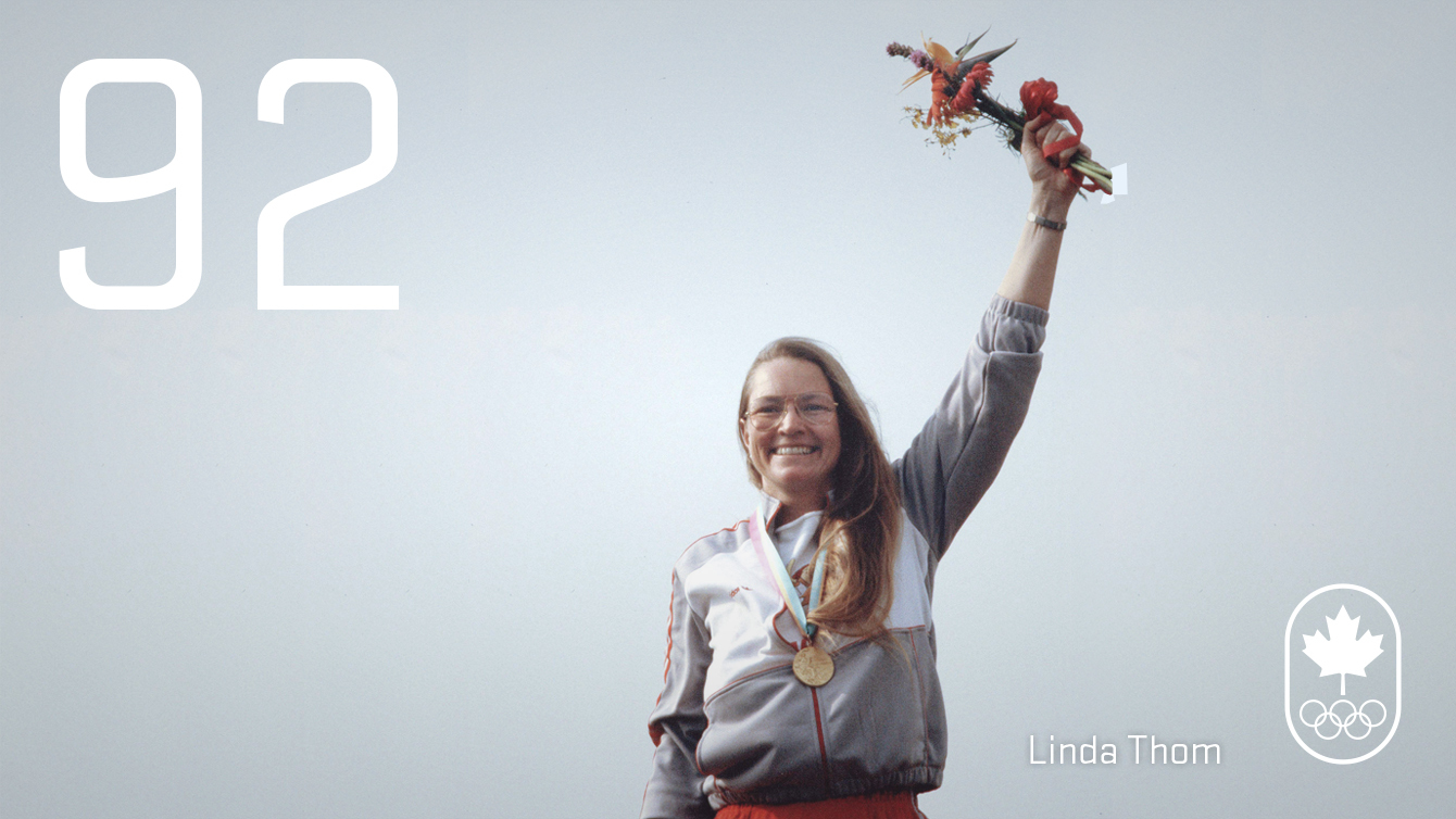 Jour 92 – Linda Thom: Los Angeles 1984, tir (or)