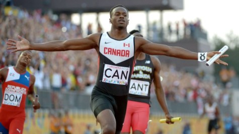Aaron Brown aux Jeux panaméricains de Toronto en 2015