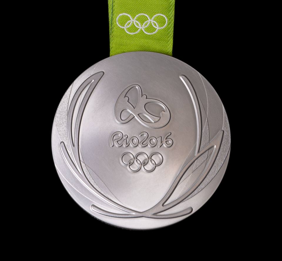 Médaille d'argent de Rio 2016 - Avant