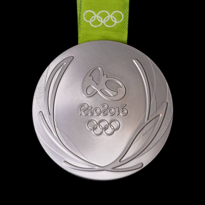 Médaille d'argent de Rio 2016 - Avant