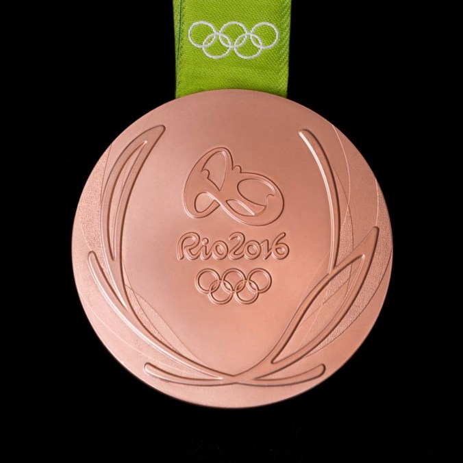 Médaille de bronze de Rio 2016 - Avant