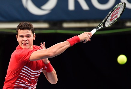 Milos Raonic; Yen-Hsun Lu Milos Raonic; Yen-Hsun Lu