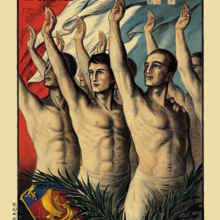 Affiche 1924 - Paris L'affiche officielle des Jeux de Paris 1924.